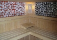 Sauna z panelami solnymi
